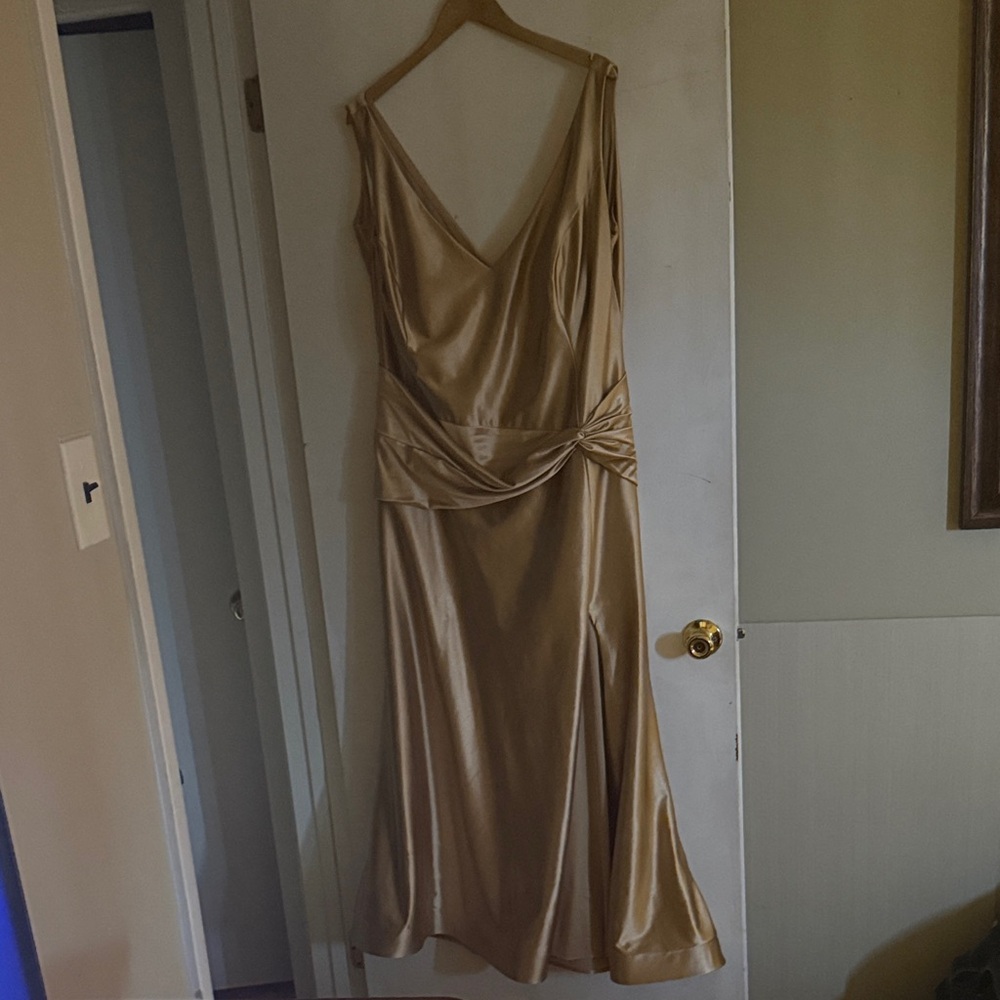 Lina Gold Midi Dress David’s Bridal